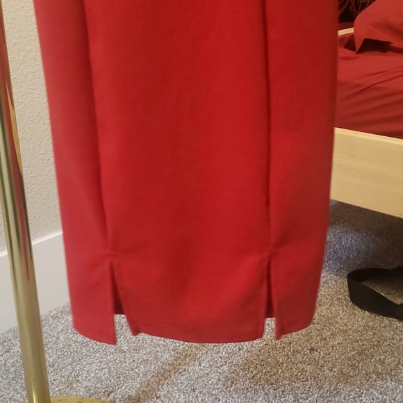 Red Scobe mini dress - Picture 3 of 3